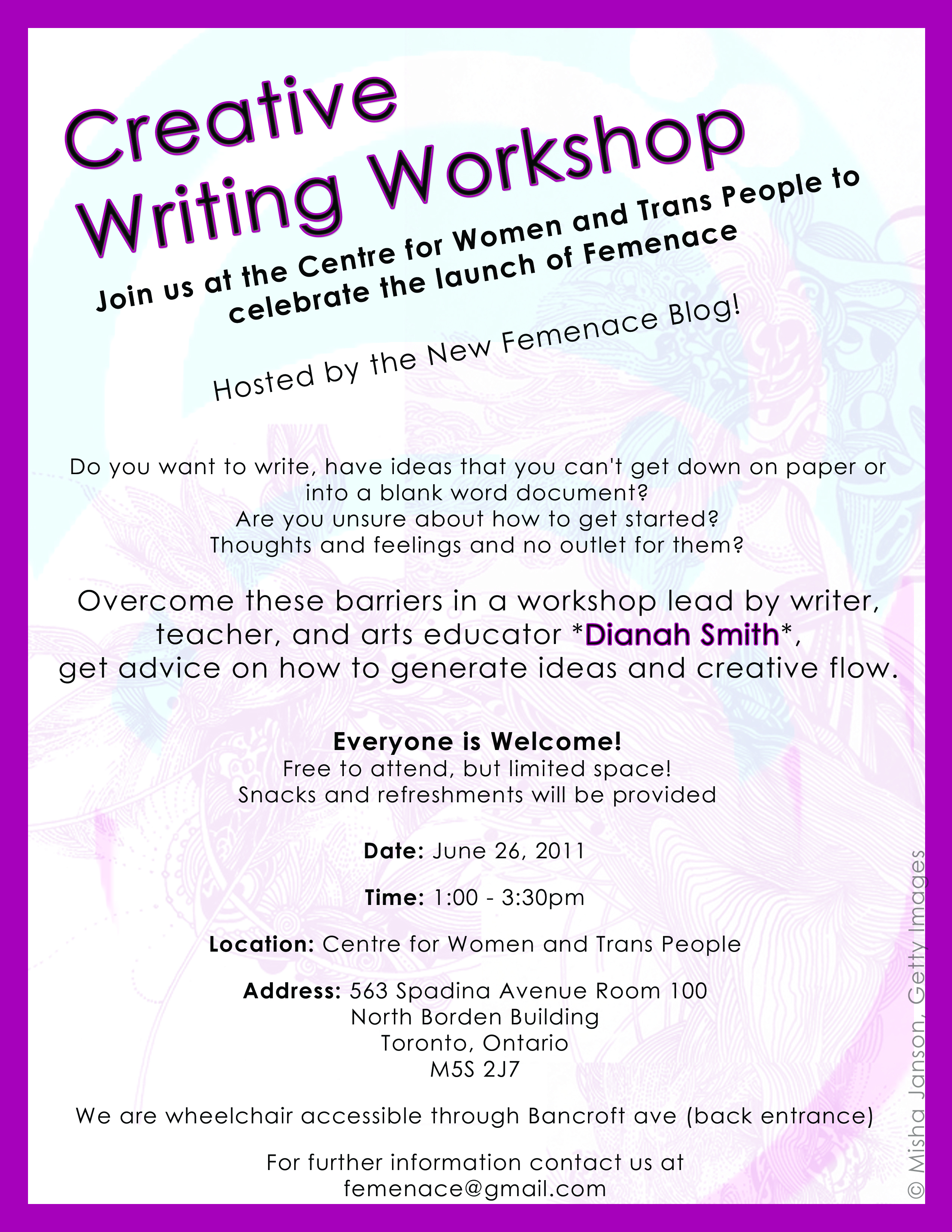 Writing Workshop Poster